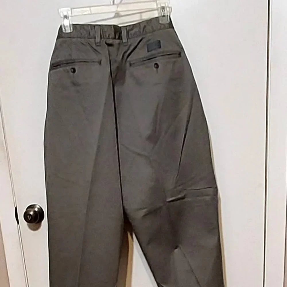 Gap Gapkhakis Relaxed Fit Mens Pants Gray 34-30 Casual/ Work Wear